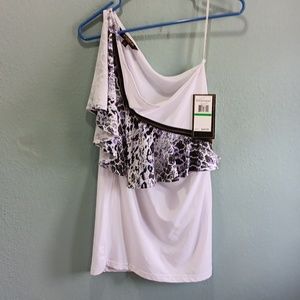 Super Cute one shoulder shirt